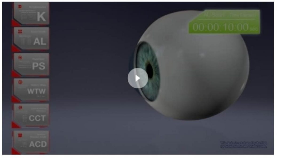 Optical Biometer AL-Scan video